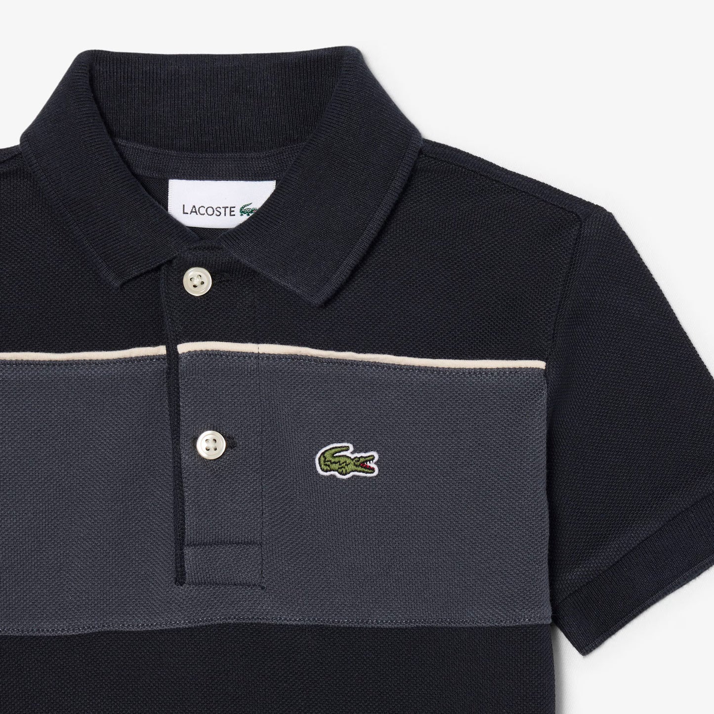Colorblock Petit Piqué Polo Shirt