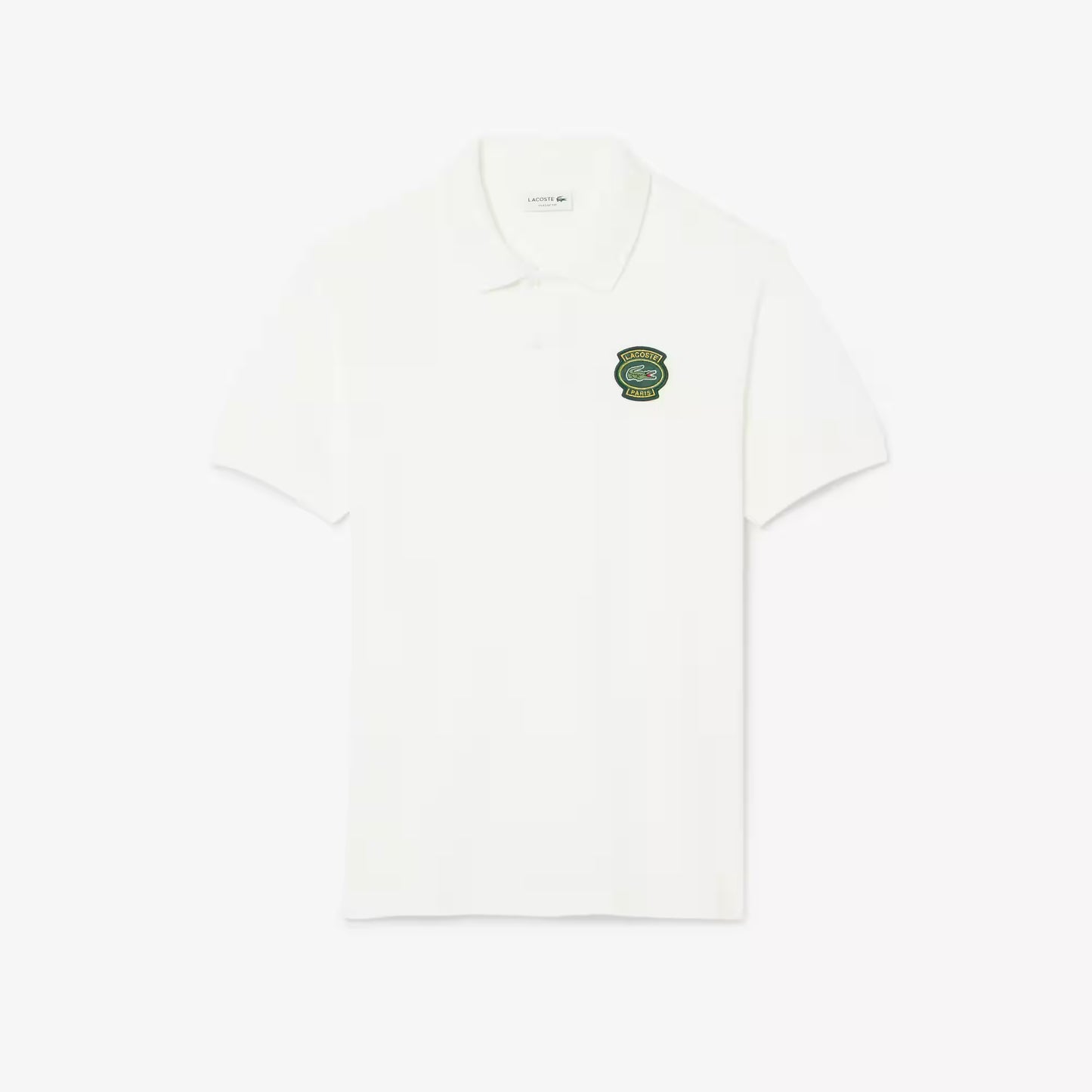 Classic Fit Petit Piqué Badge Polo Shirt