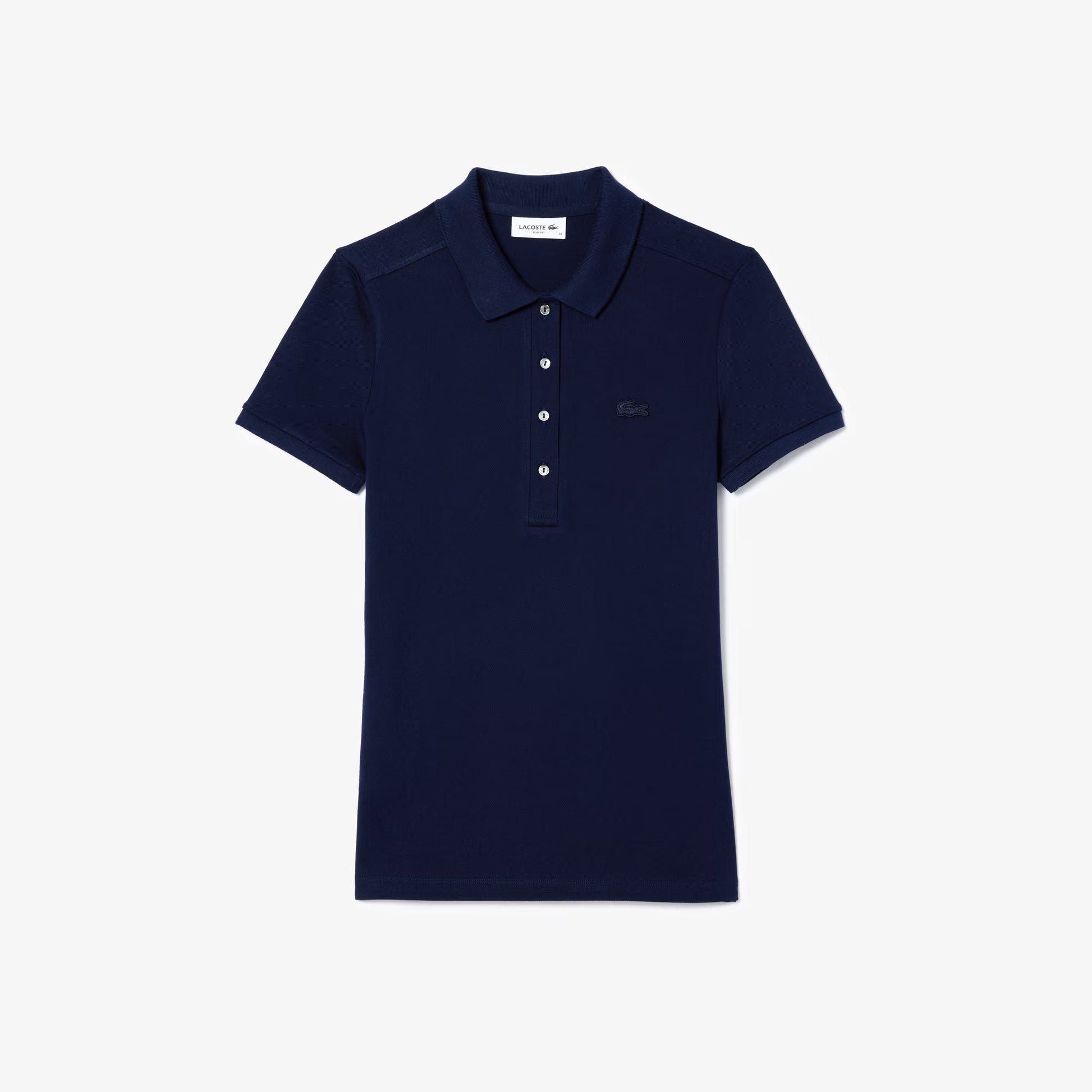 L.12.D Slim Fit Stretch Piqué Polo Shirt