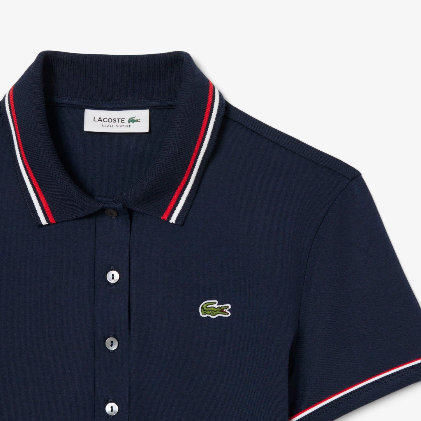 L.12.D Slim Fit Trim Detail Polo Shirt