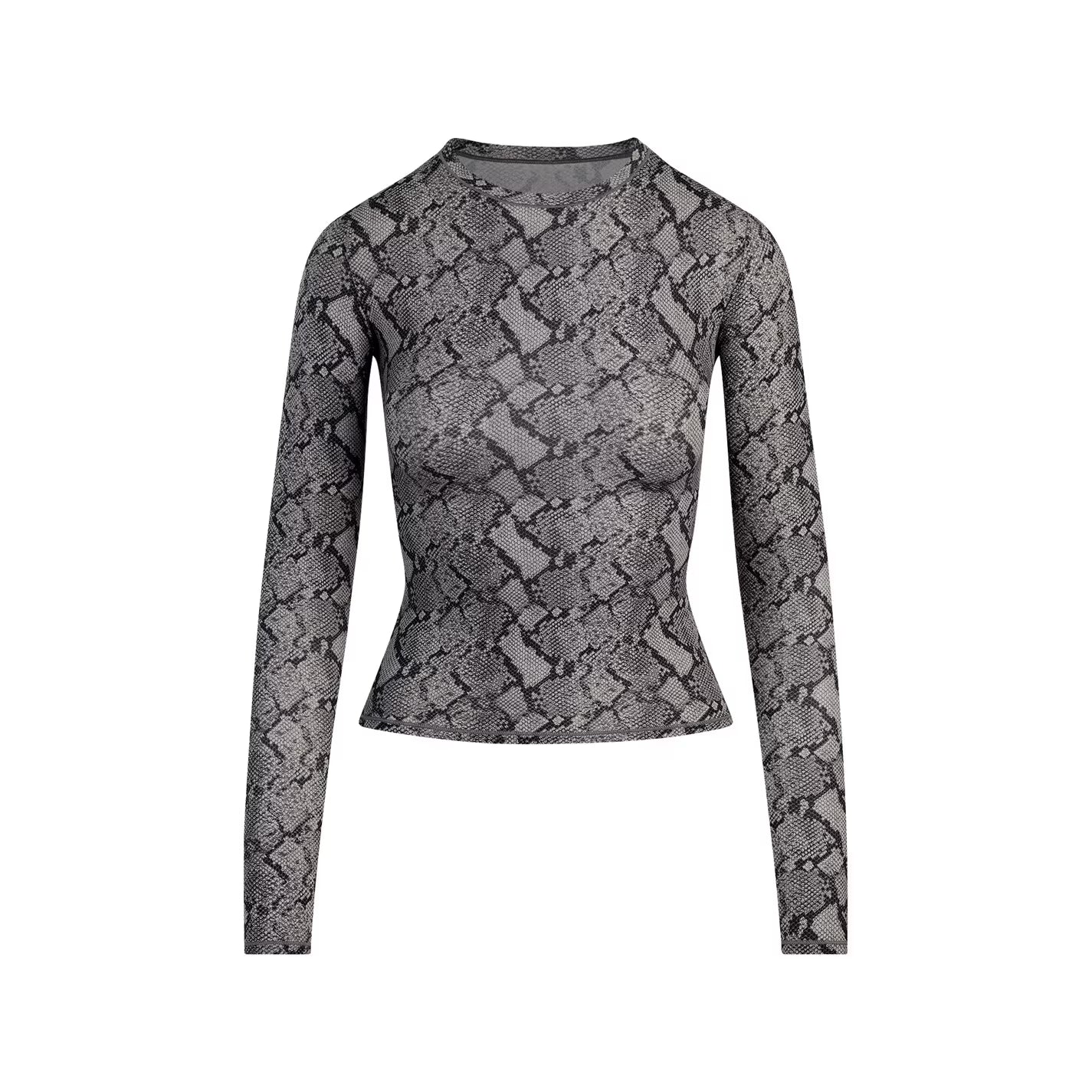 SKIMS Womens Fits Everybody Long-Sleeve Tee