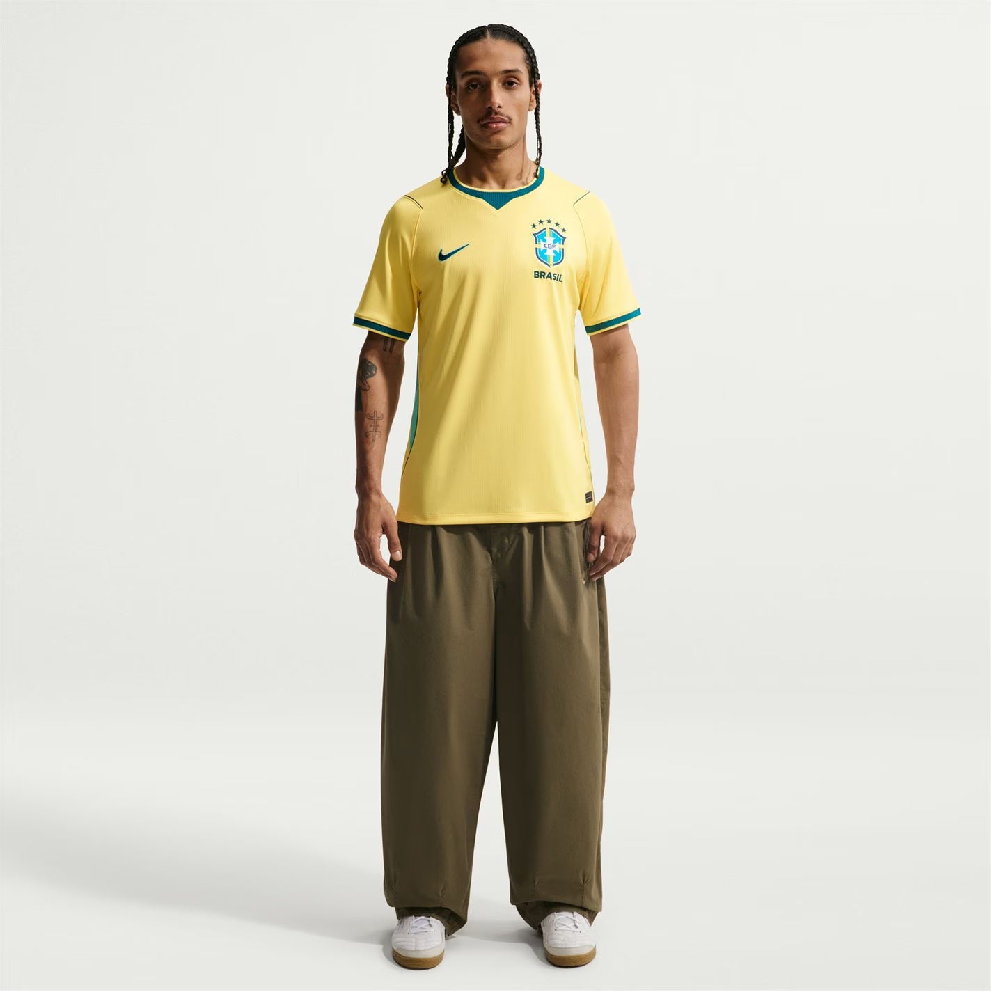 Nike Brazil World Cup 2026 Mens Home Jersey