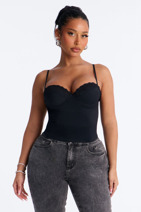 Luminous Love Padded Sweetheart Neck Tank Top