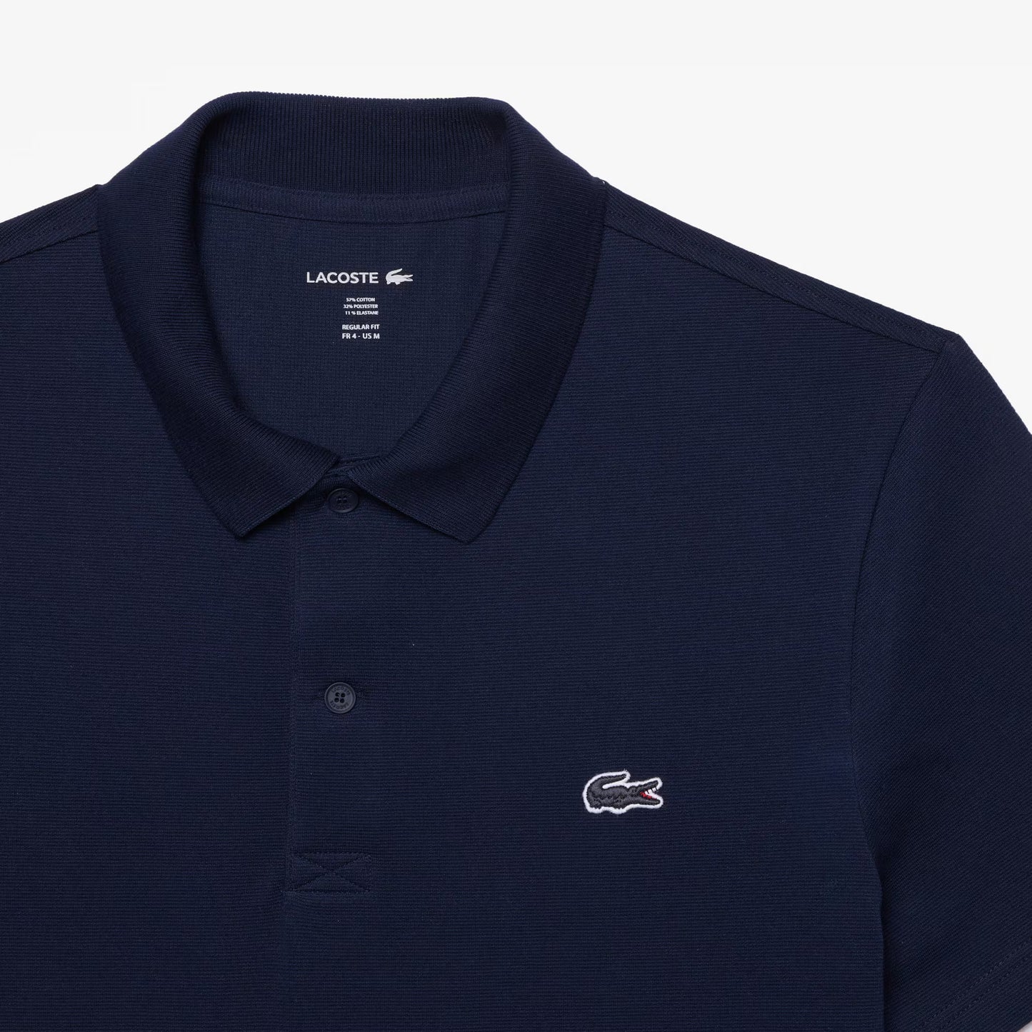 Regular Fit Cotton Blend Polo Shirt