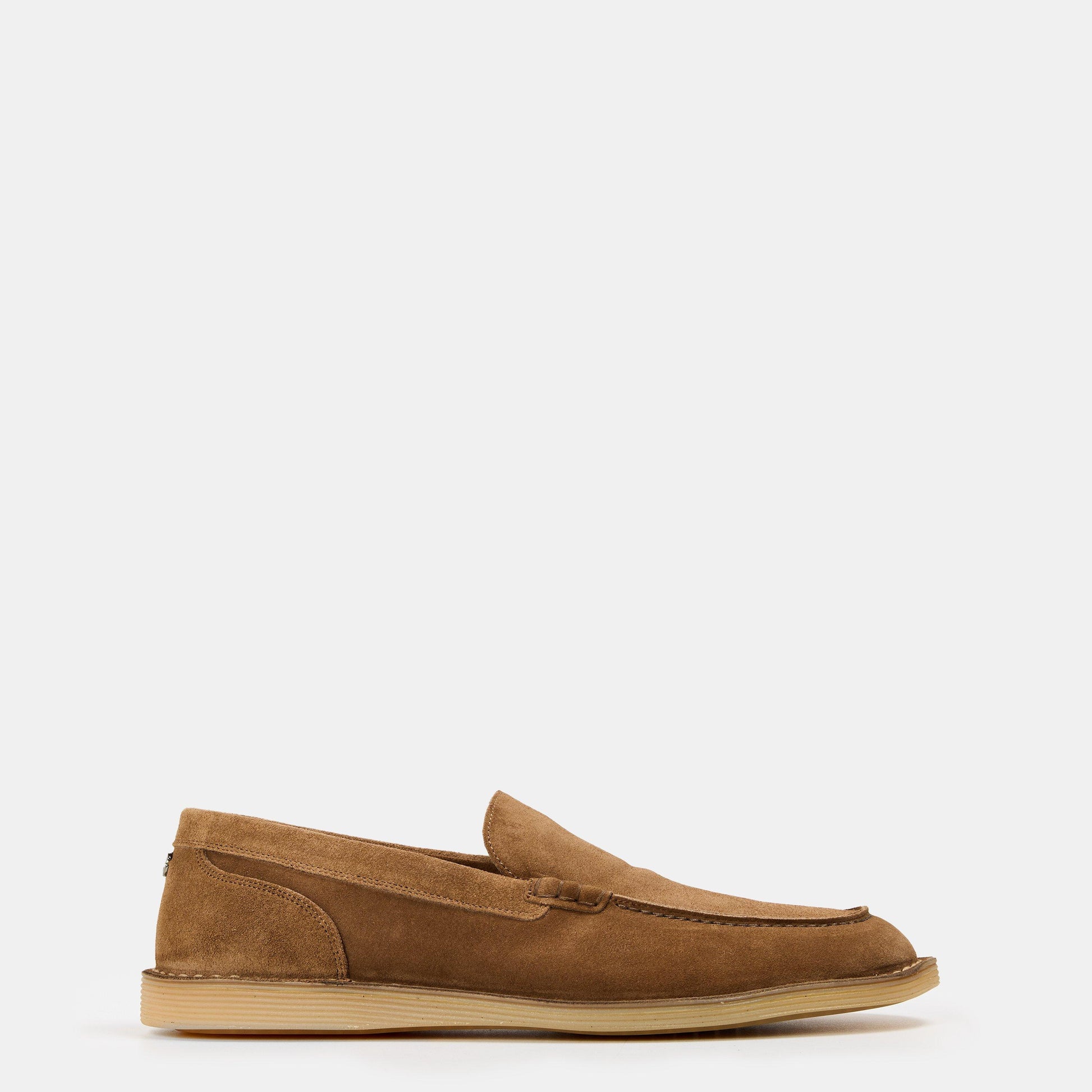 Dolce and Gabbana Men's Crepe Textured Slip-On Loafers