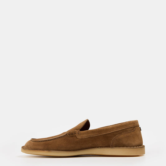 Dolce and Gabbana Men's Crepe Textured Slip-On Loafers