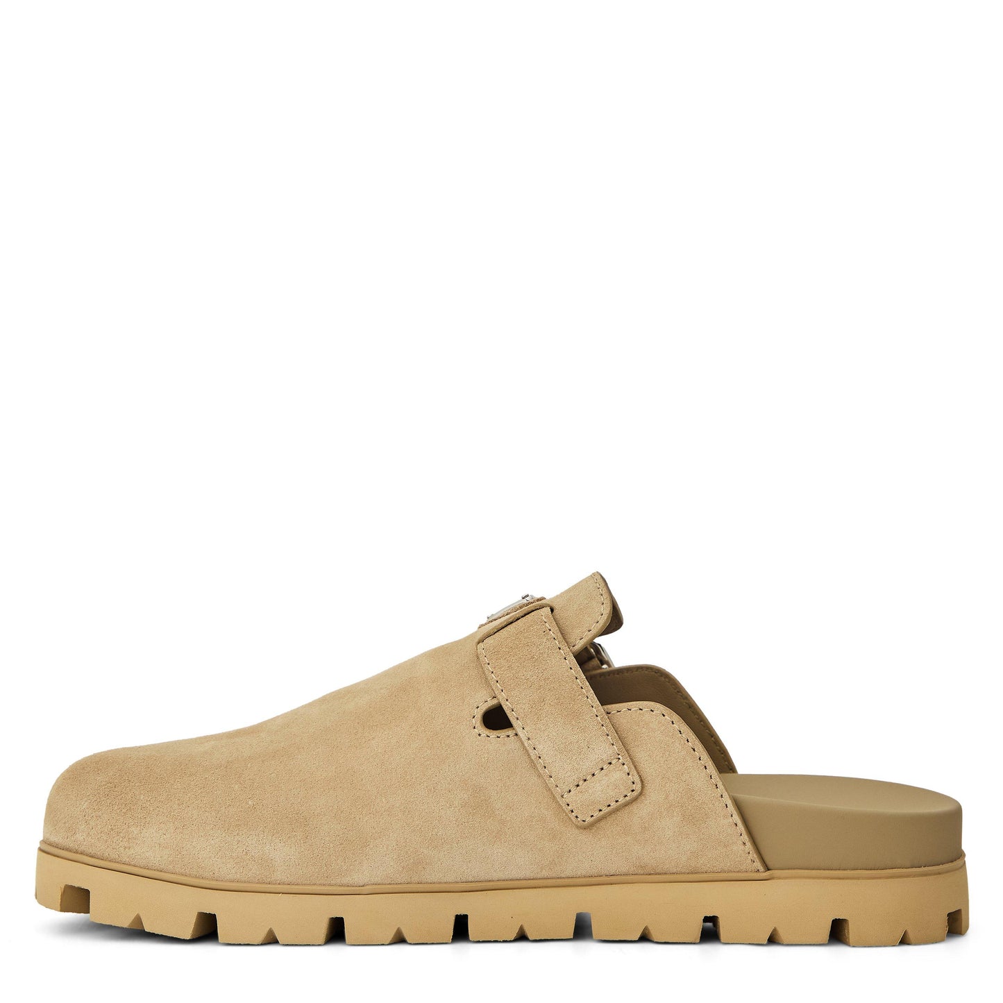 Prada Men's Sabot Mule Flat Mules
