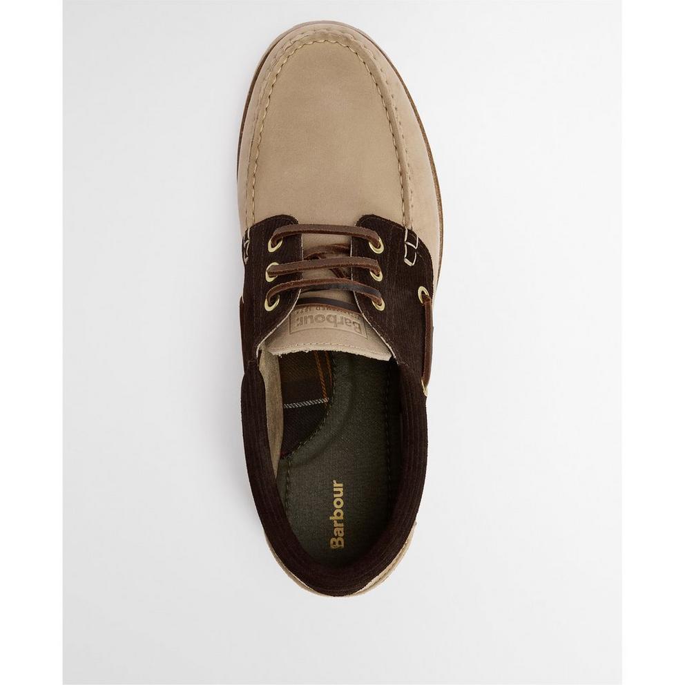 Barbour Mens Re-Engineered Deck Boat Shoes