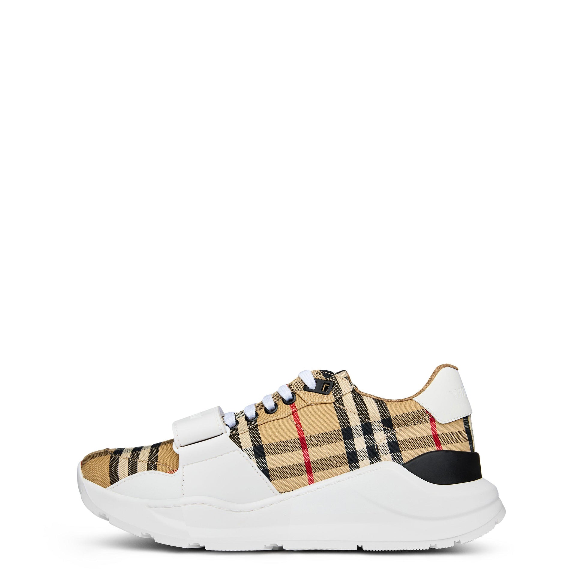 Burberry Women's Check Cotton New Regis Trainers