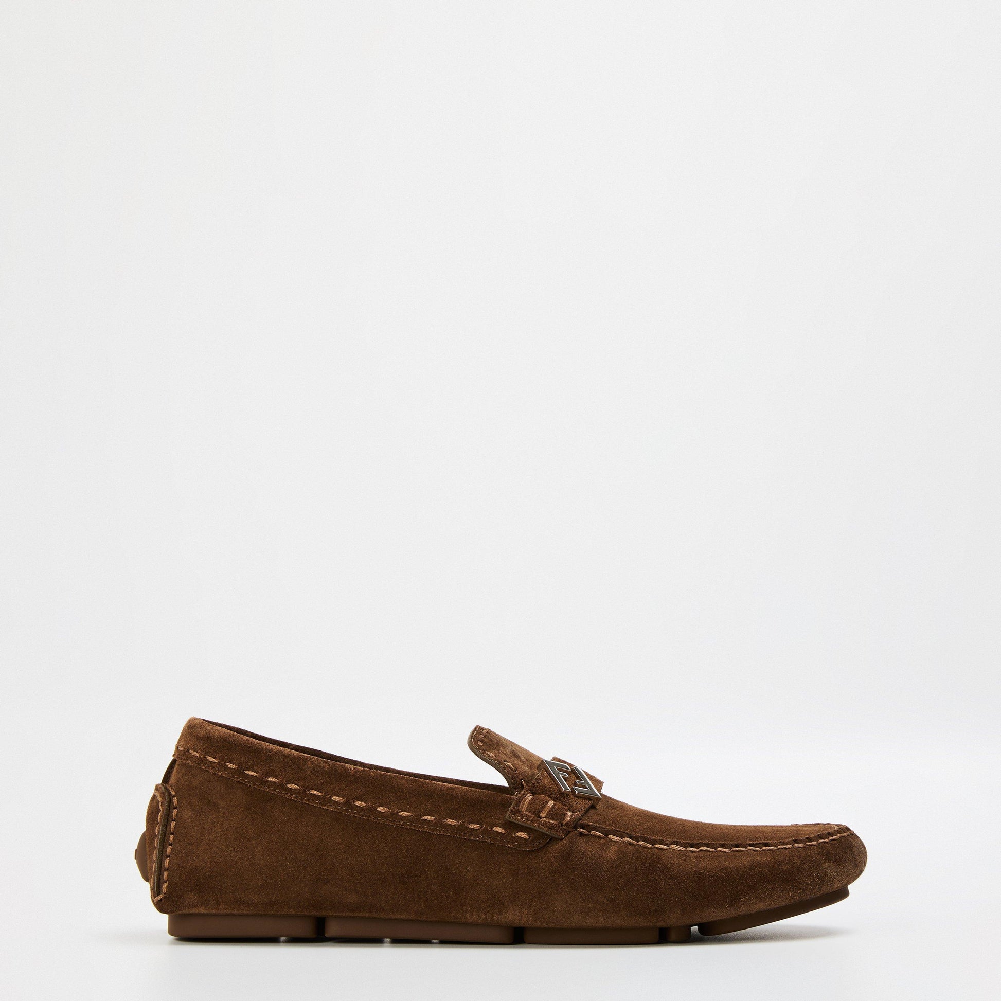Fendi Men's Italian Slip-On Loafers