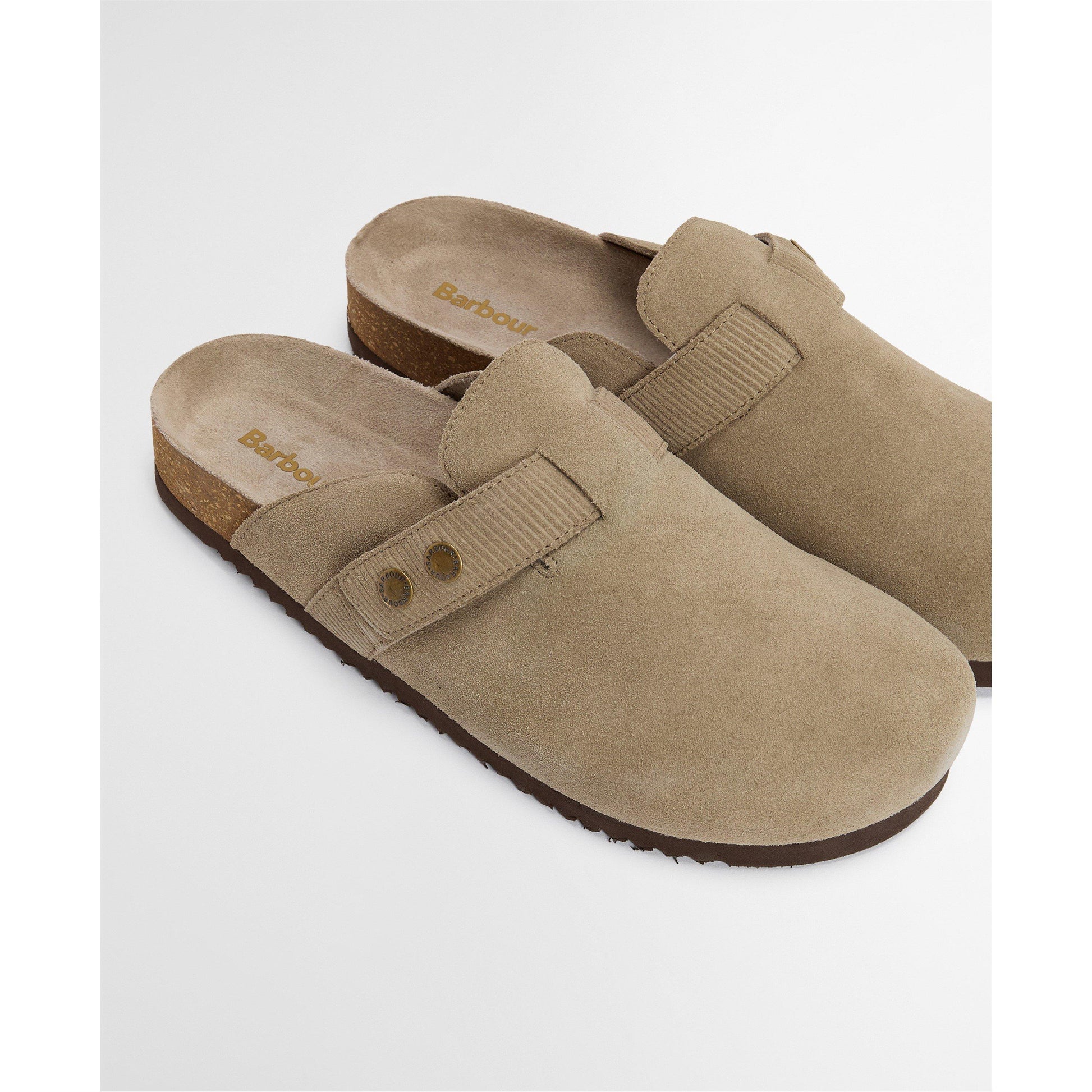 Barbour Mens Bowman Suede Mules