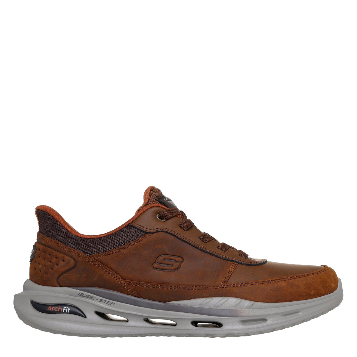 Skechers Men's Orvan Slip-Ins Arch Fit Low-Top Trainers
