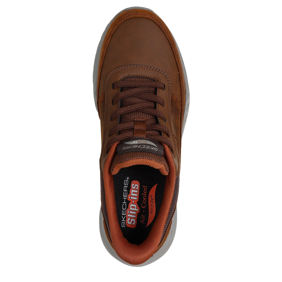 Skechers Men's Orvan Slip-Ins Arch Fit Low-Top Trainers