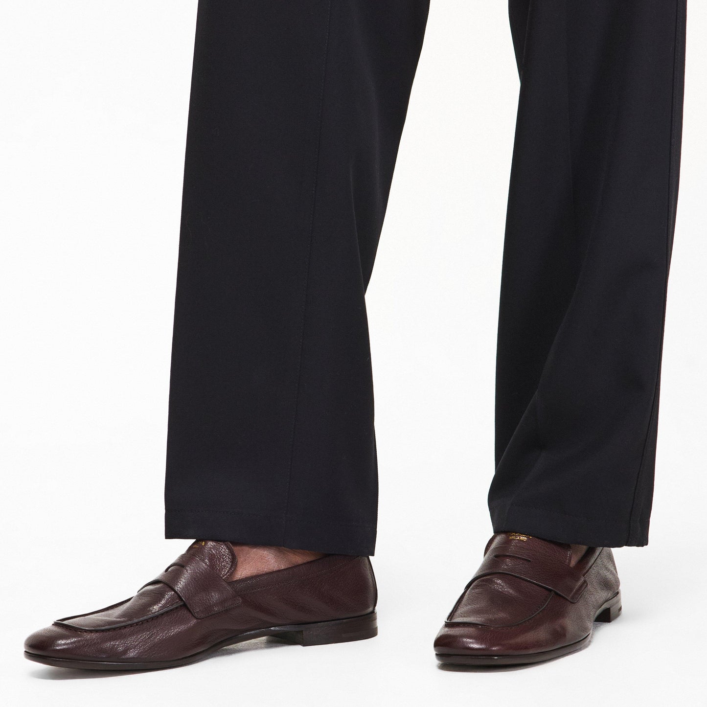Prada Men's Leather Loafers