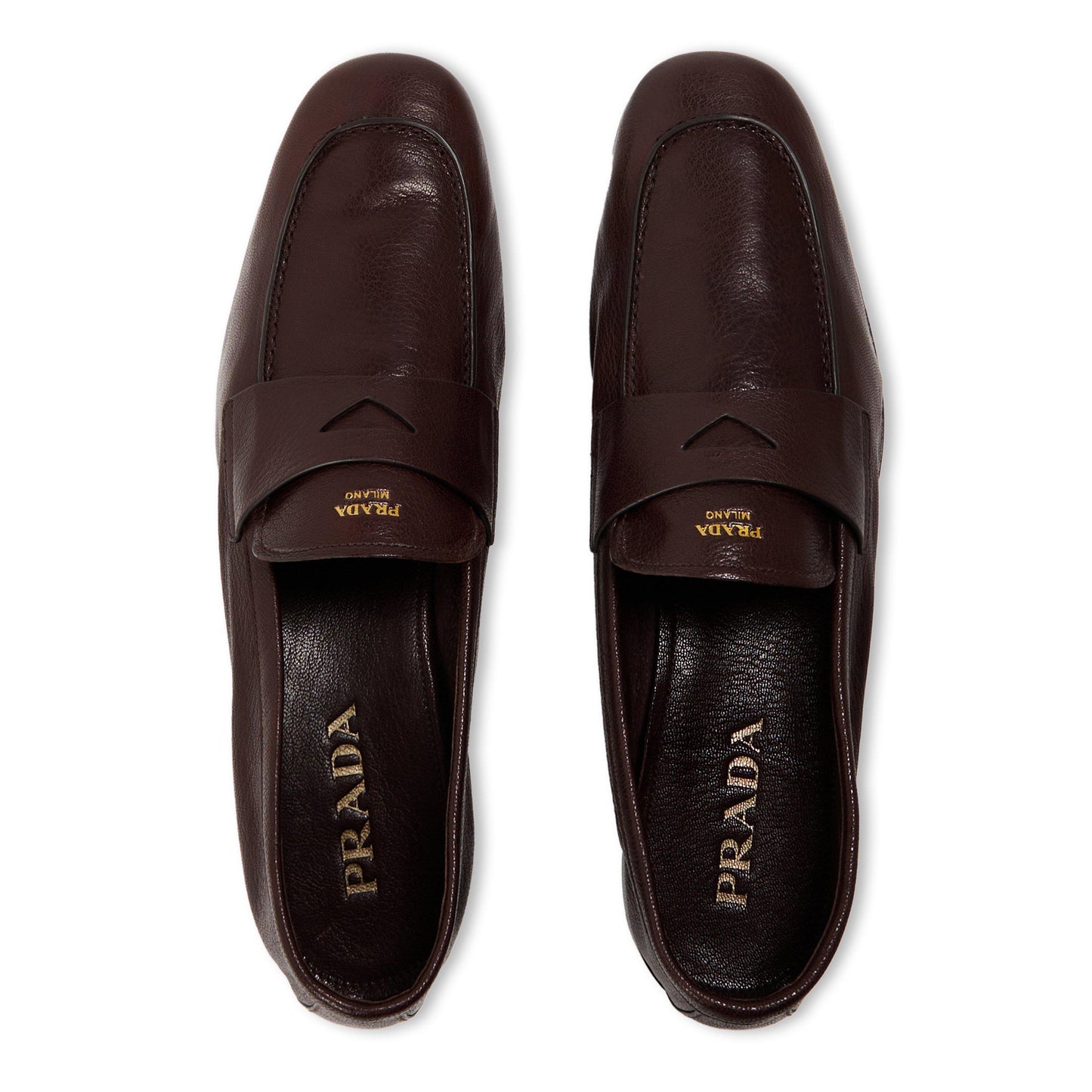 Prada Men's Leather Loafers
