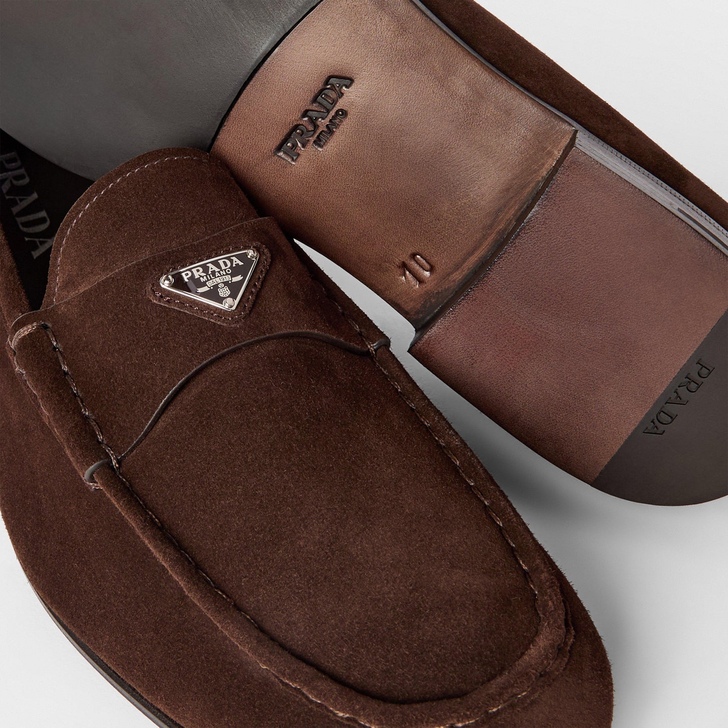 Prada Men's Italian Craftsmanship Loafers