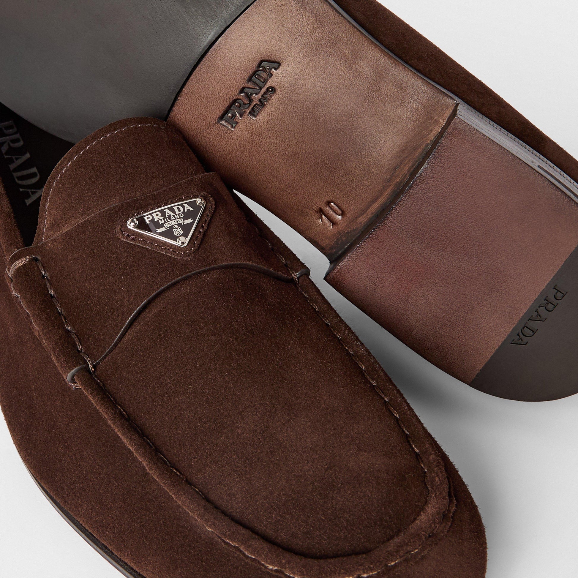 Prada Men's Italian Craftsmanship Loafers