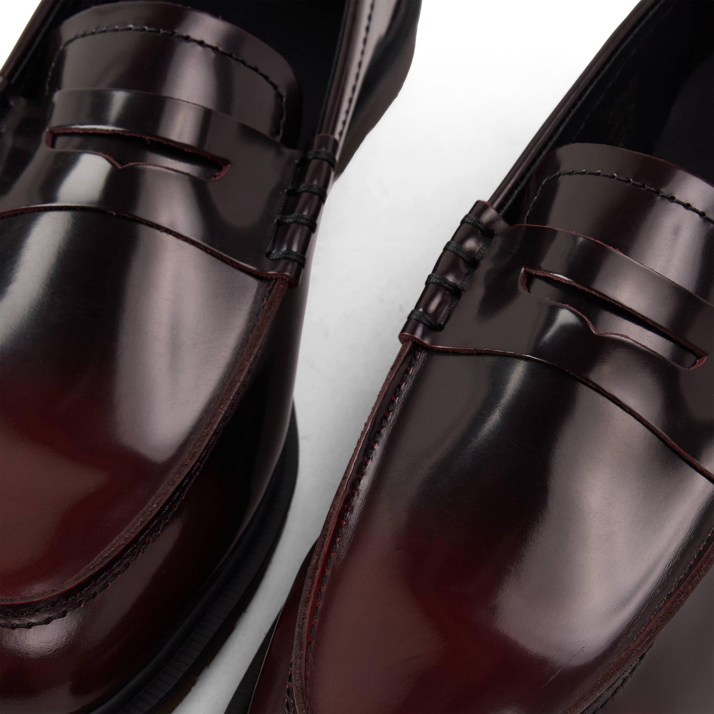 Dr Martens Mayfare Rub Off Leather Loafers