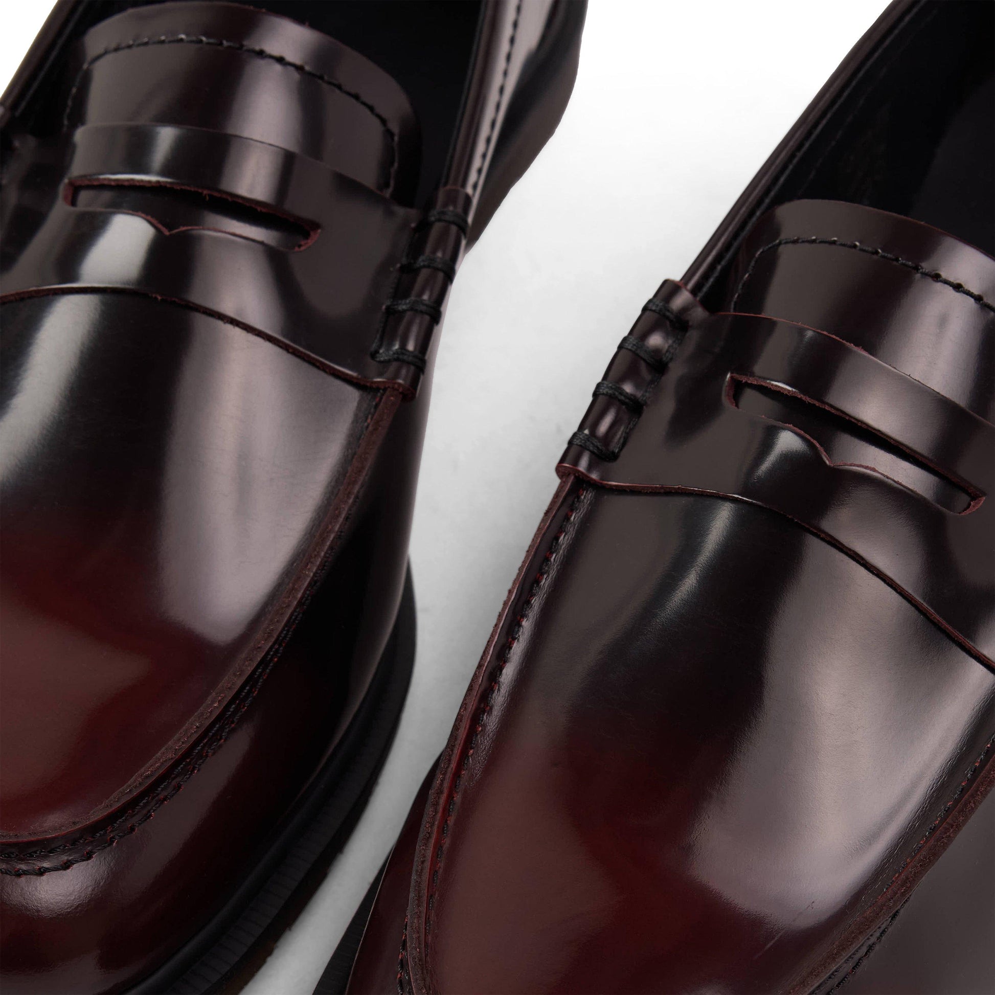 Dr Martens Mayfare Rub Off Leather Loafers