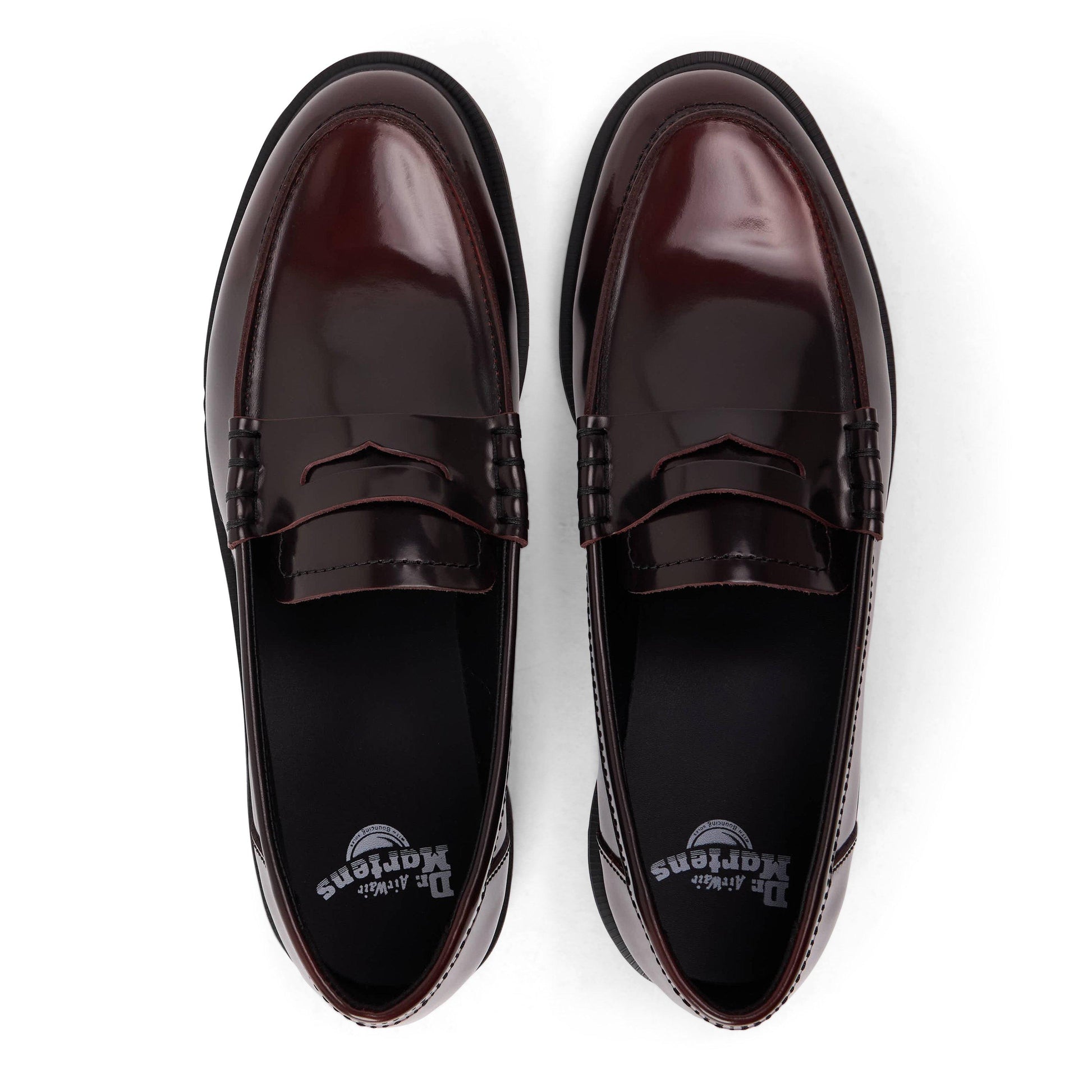 Dr Martens Mayfare Rub Off Leather Loafers