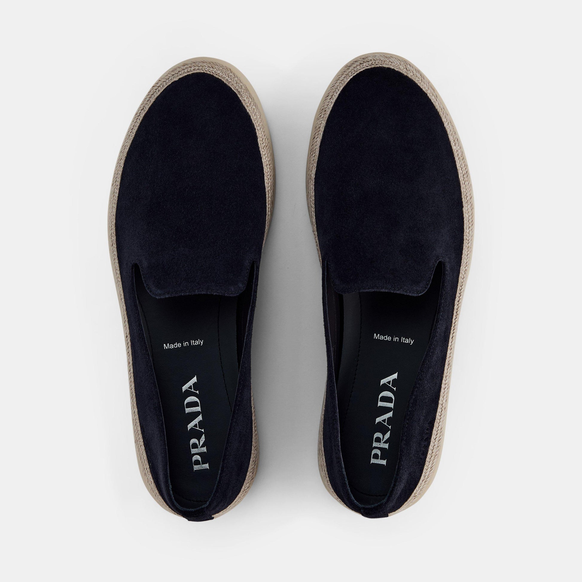 Prada Suede Loafers