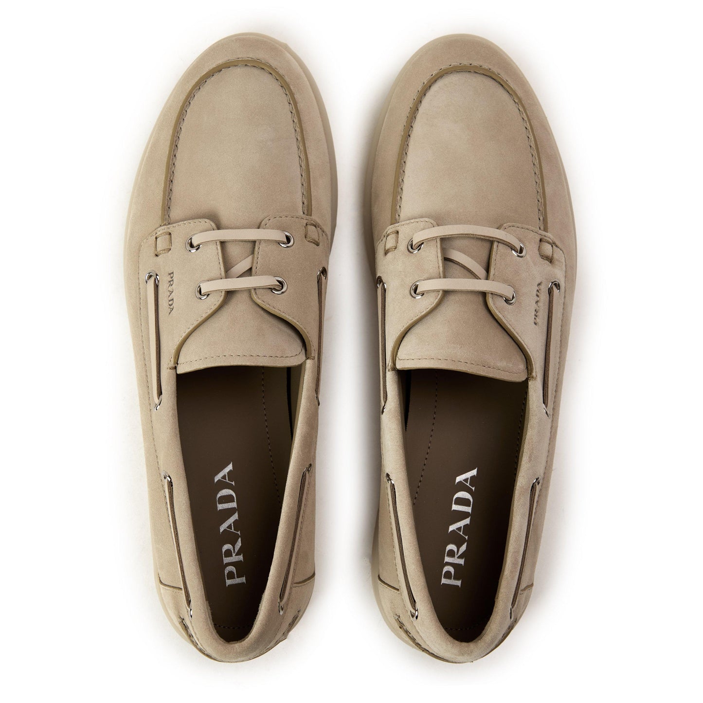 Prada Mens Boat Shoes