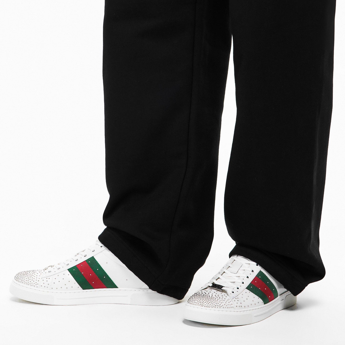 Gucci Men's New Ace Stud Loafers