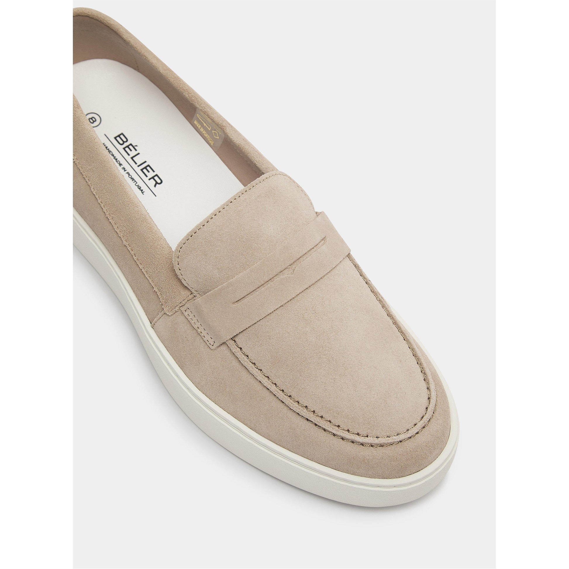 BELIER Men's Monaco Suede Loafers