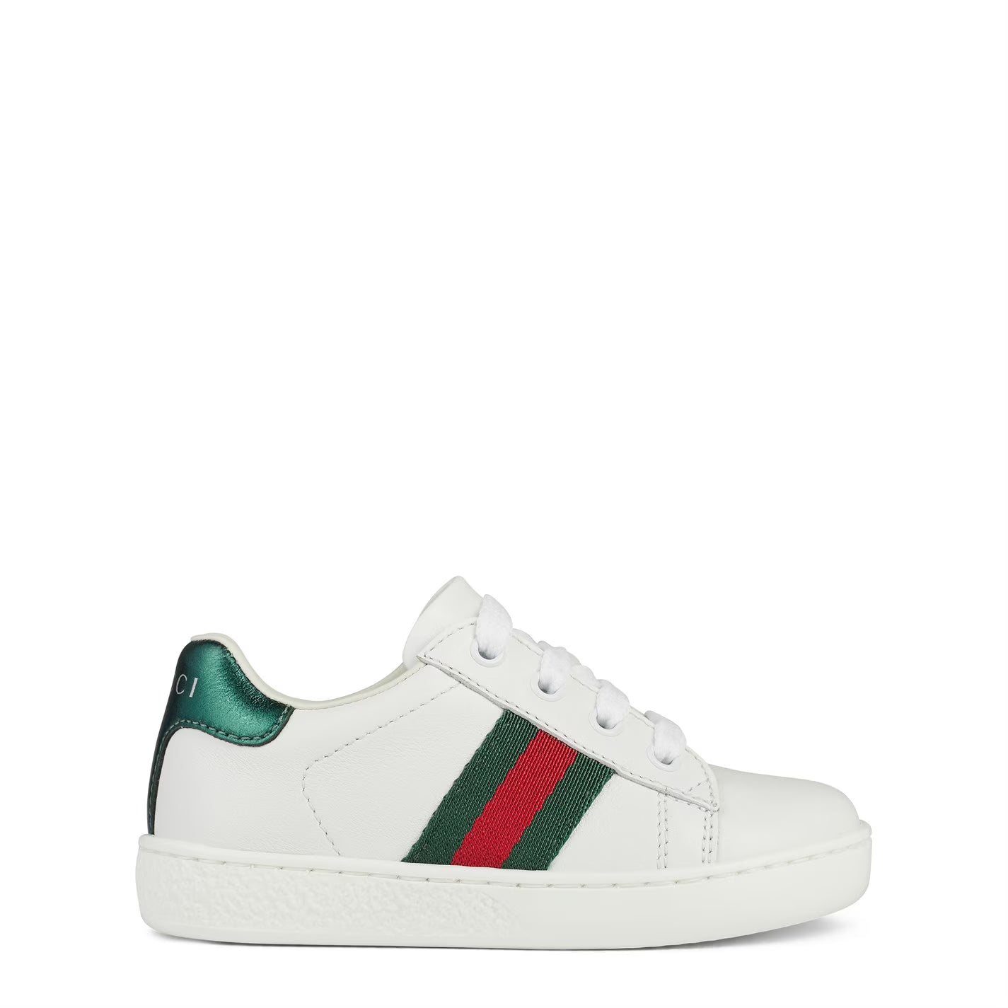 Infants' Web Leather New Ace Lace Up Trainers