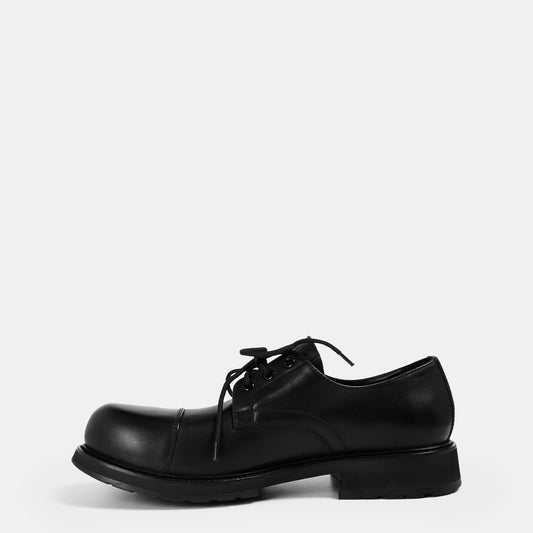 Balenciaga Men's Leather Derby Shoes