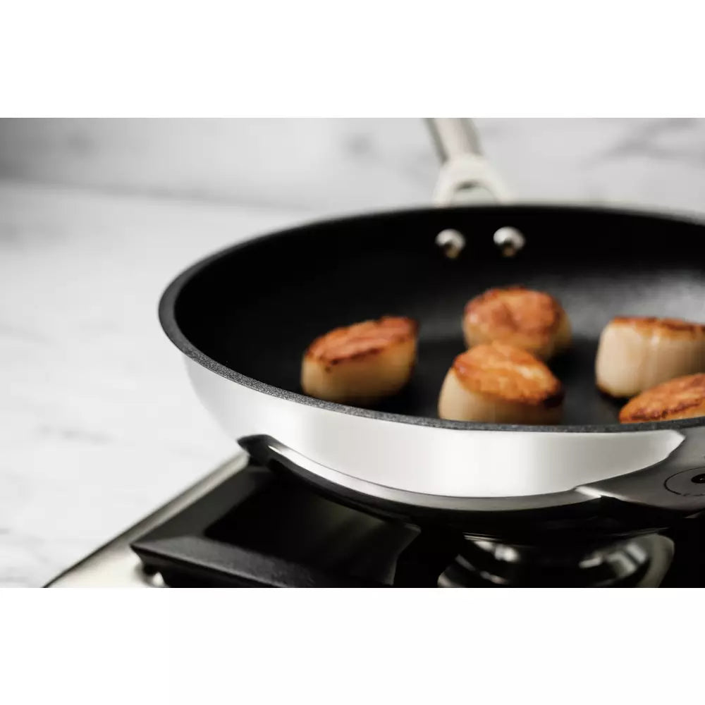 Ninja Zerostick Stainless Steel 5 Piece Non Stick Pan Set