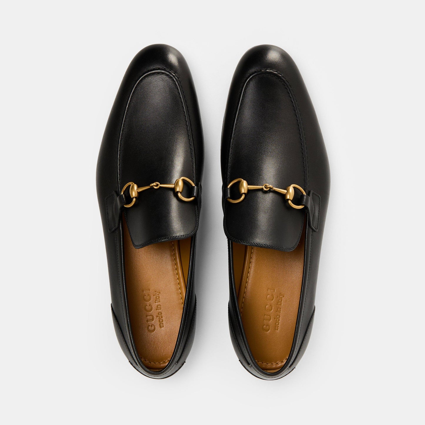 Gucci Men's Horsebit Leather Jordaan Loafers