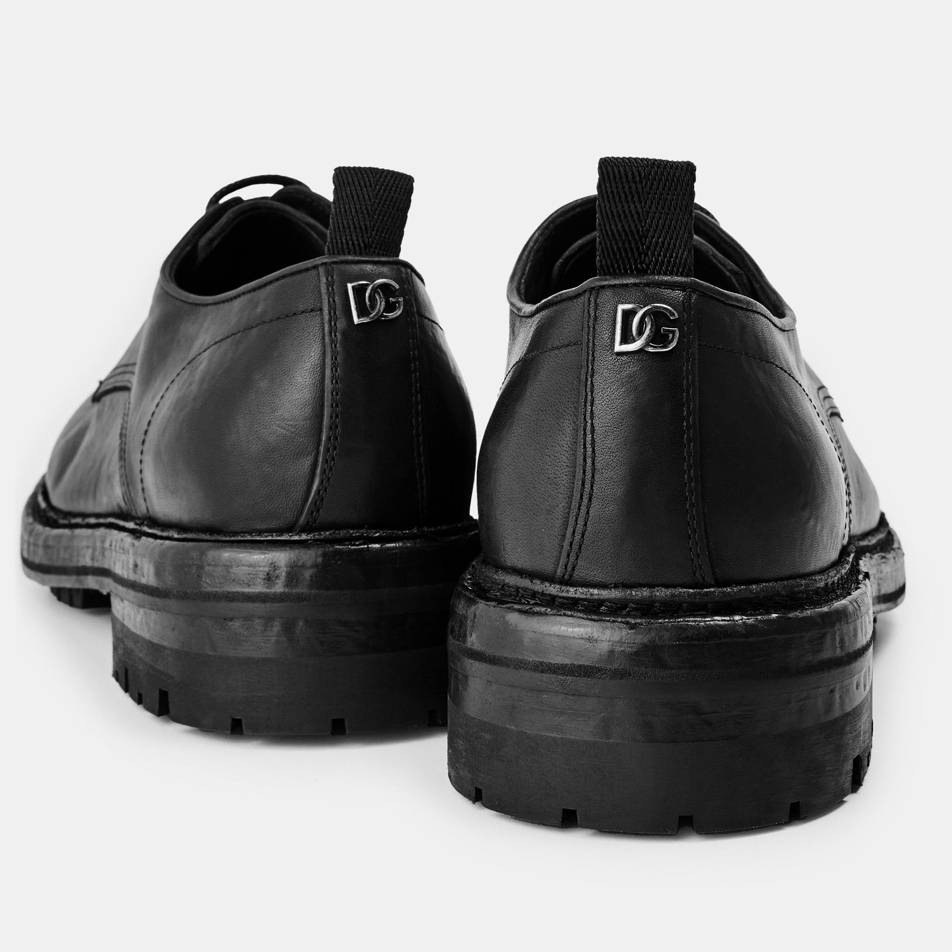 Dolce and Gabbana Men's Lace-Up Derby Shoes
