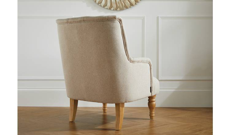 Birlea Padstow Fabric Accent Chair - Wheat