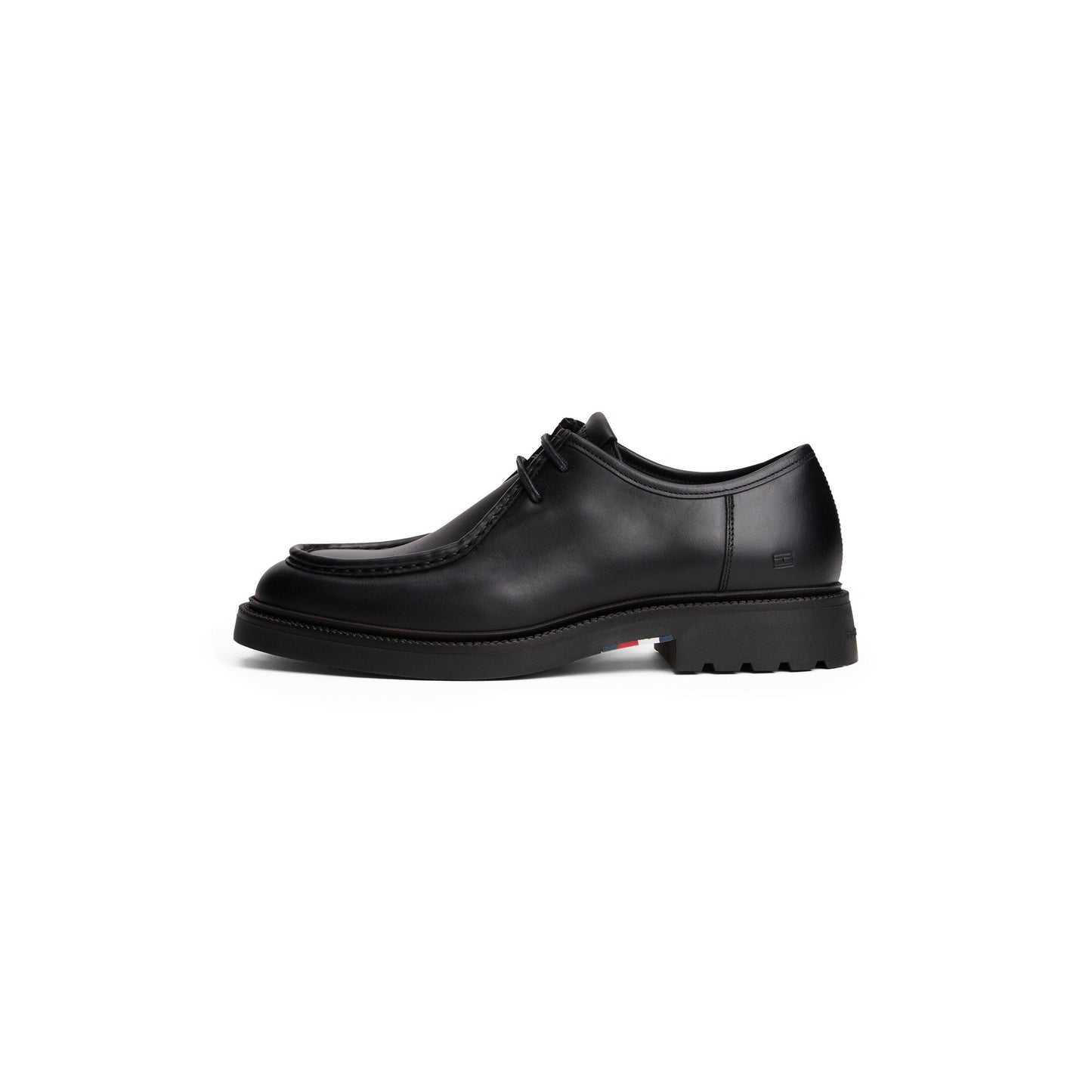 Tommy Hilfiger Men's Leather Moc Toe Formal Shoes