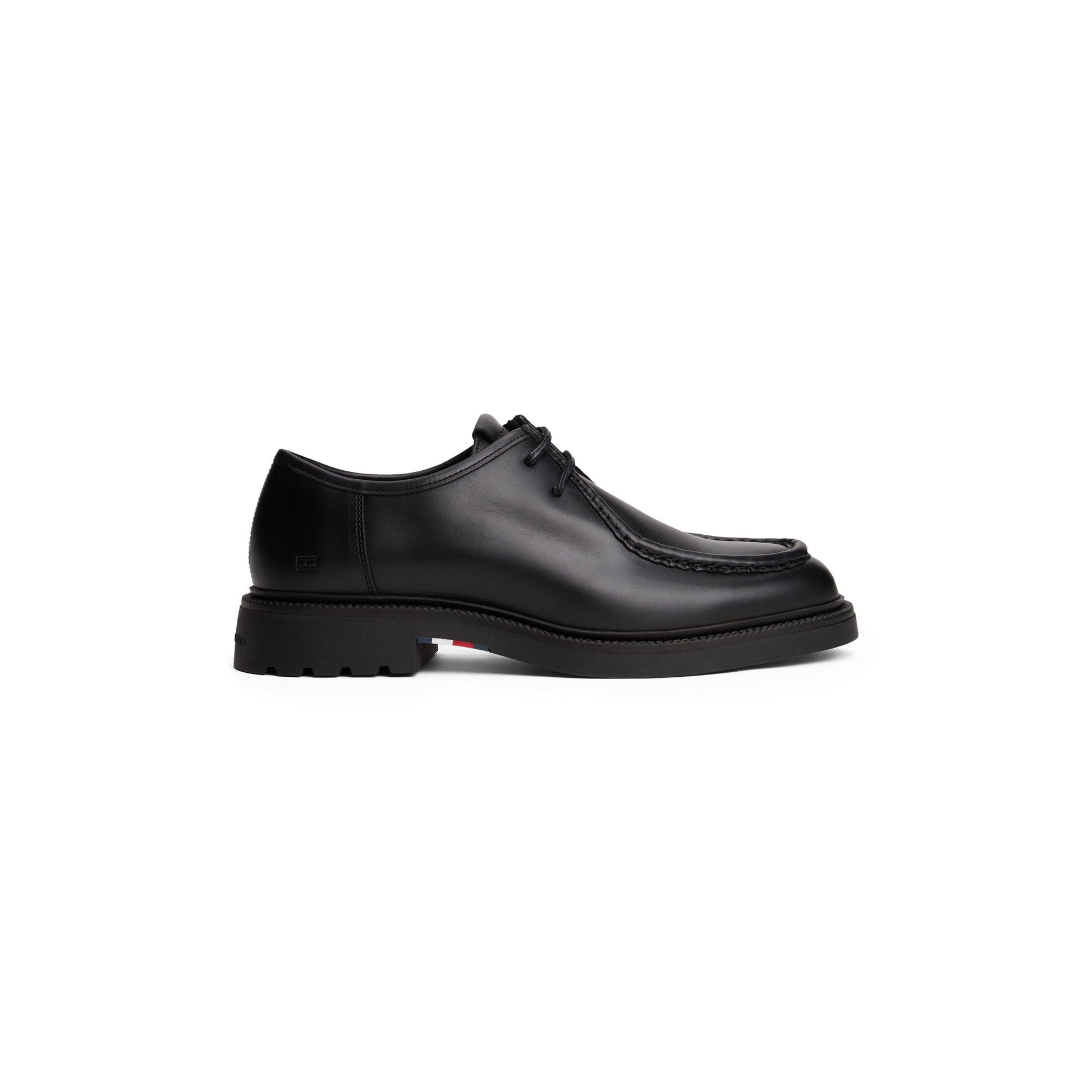 Tommy Hilfiger Men's Leather Moc Toe Formal Shoes