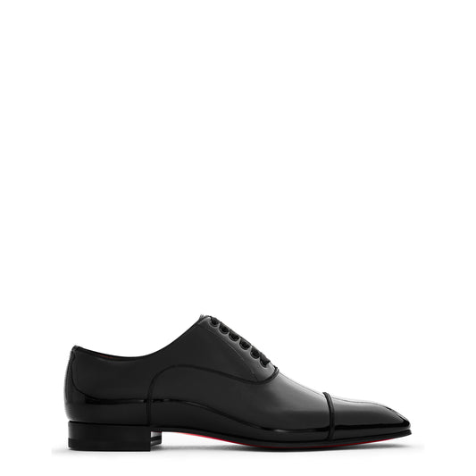 Christian Louboutin Men's Leather-Style Greggo Lace-Up Shoes
