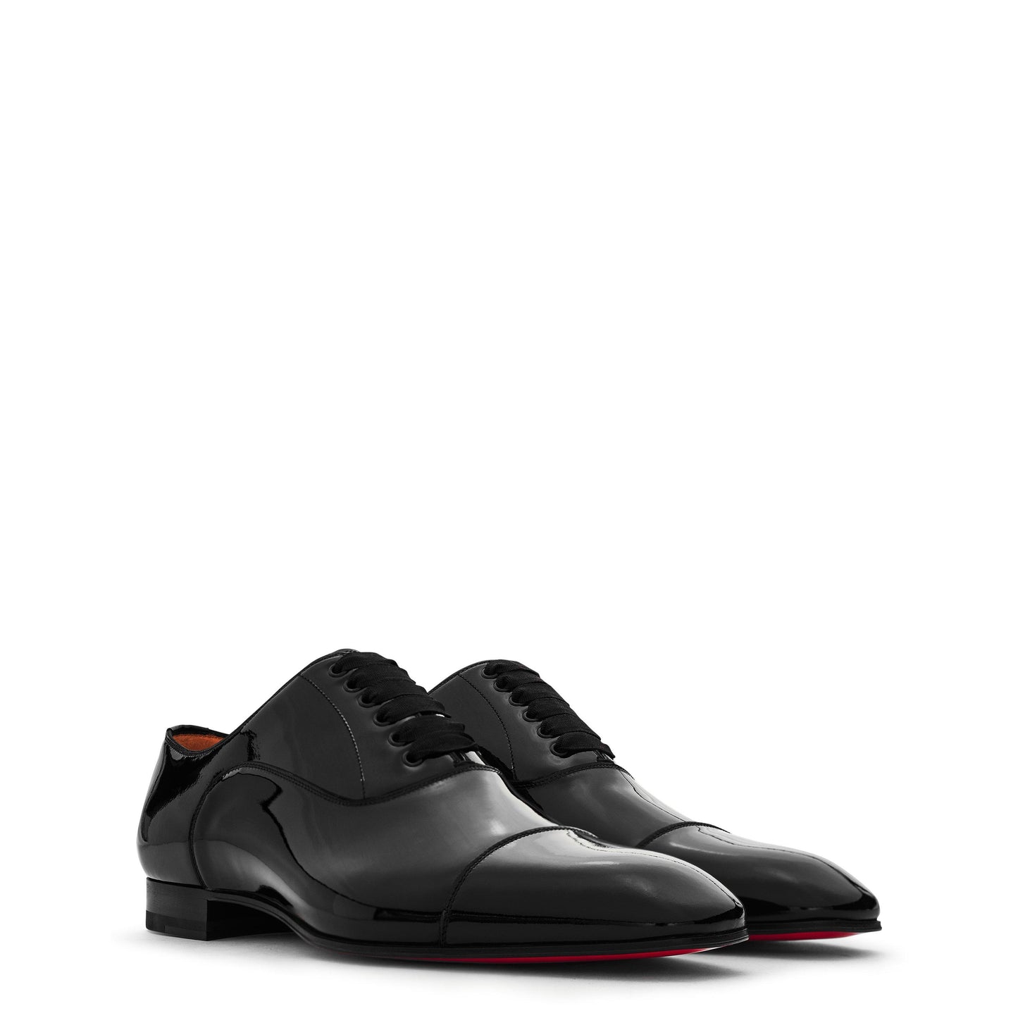 Christian Louboutin Men's Leather-Style Greggo Lace-Up Shoes