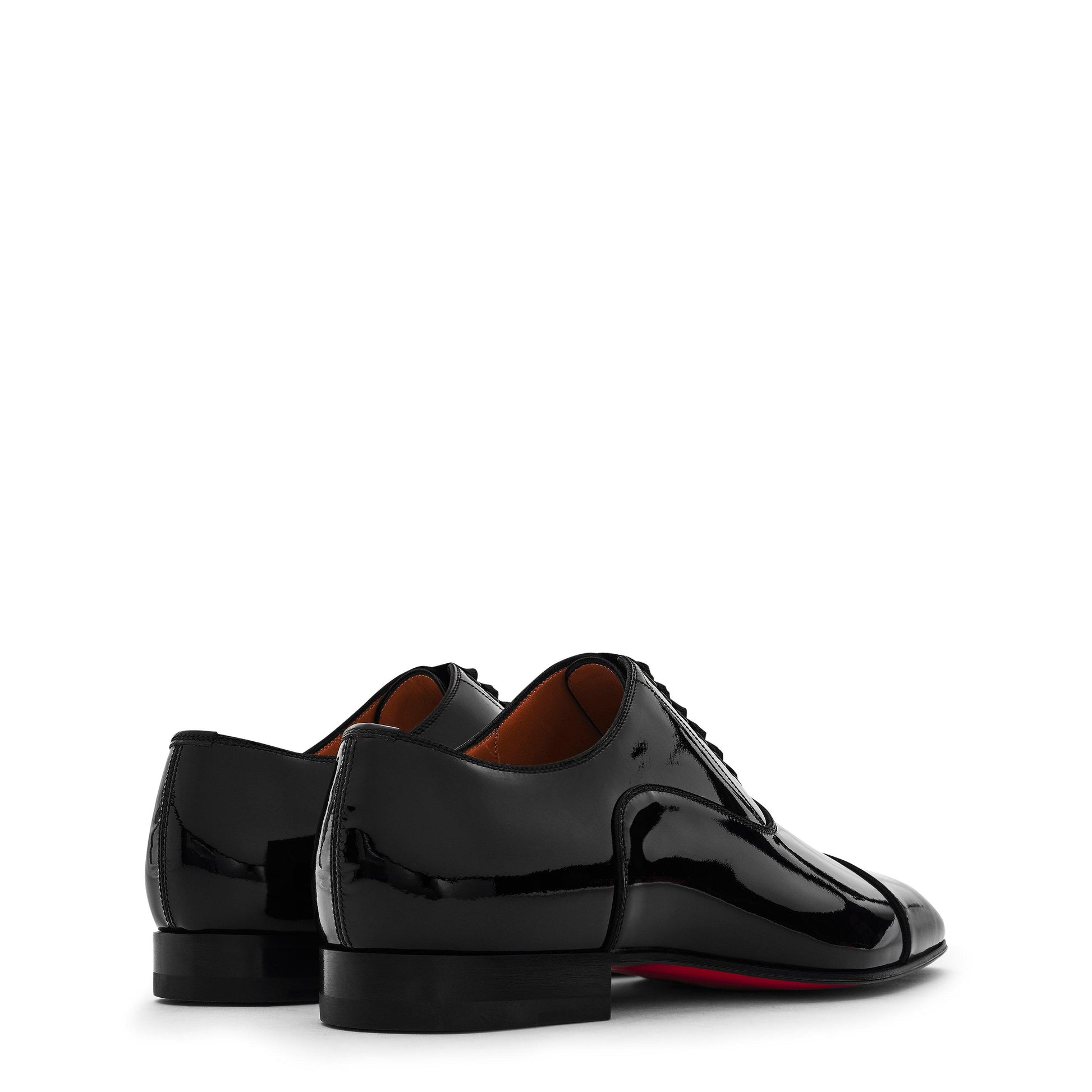 Christian Louboutin Men's Leather-Style Greggo Lace-Up Shoes