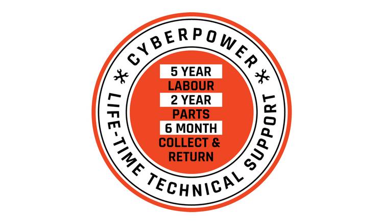 CyberPowerPC Ryzen 5 16GB 500GB RTX3050 Gaming PC