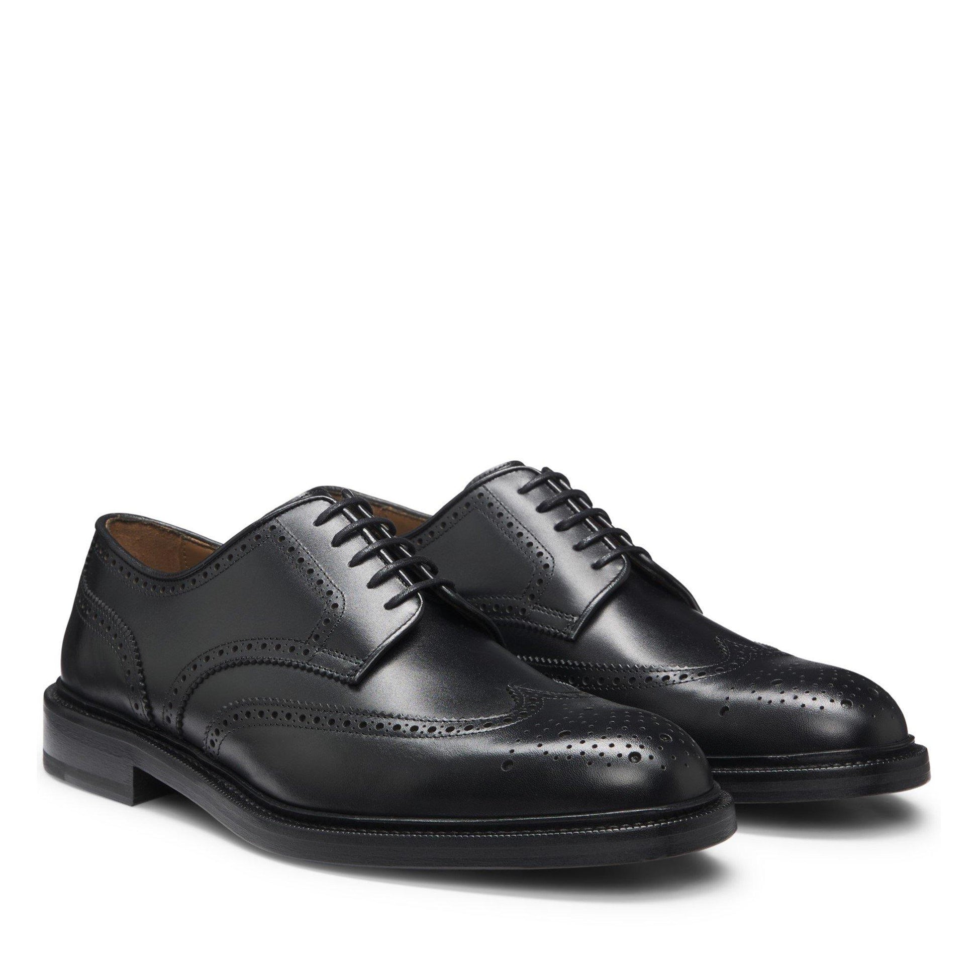 Boss Men's Mosby Double Breasted Lace Up Derby Shoes