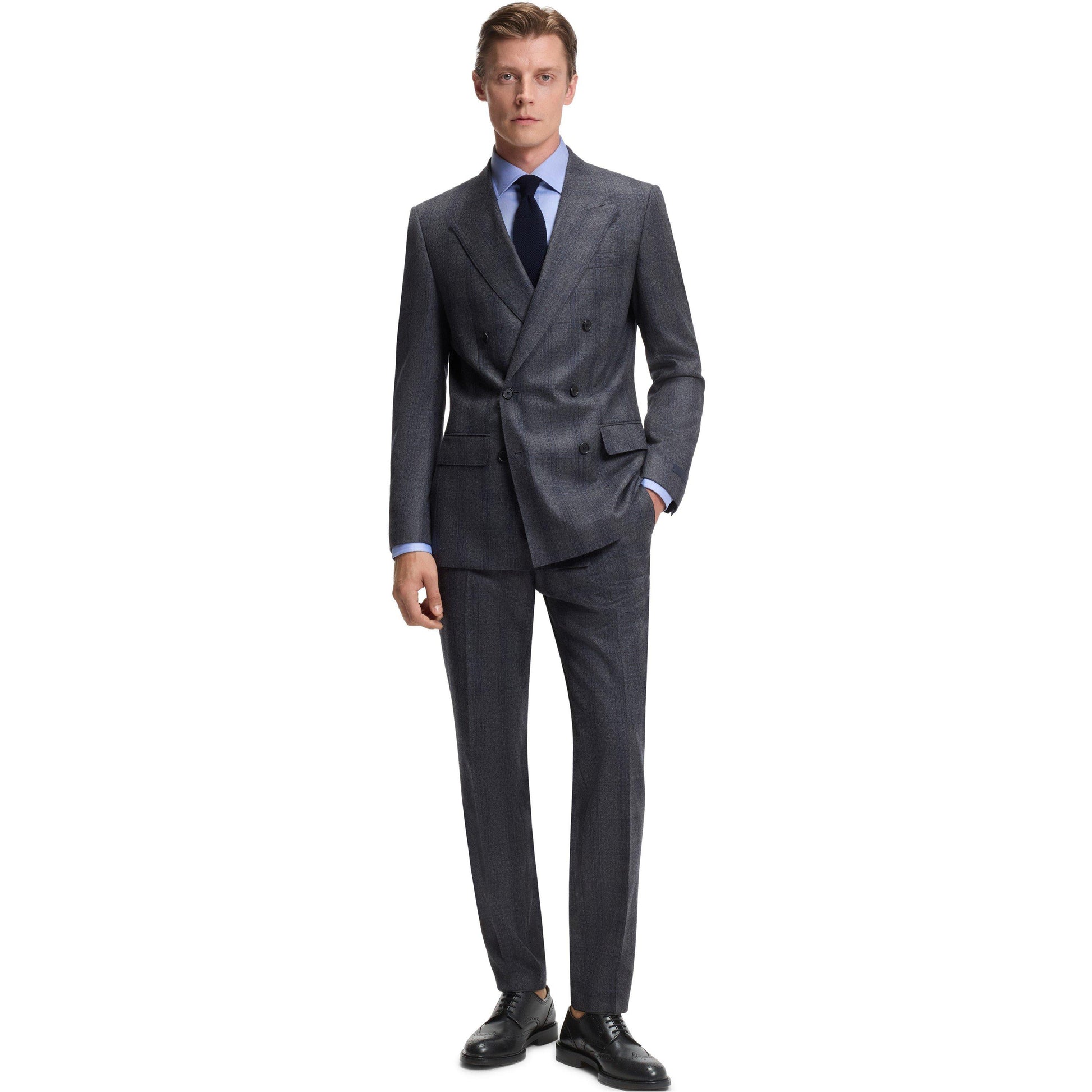 Boss Men's Mosby Double Breasted Lace Up Derby Shoes