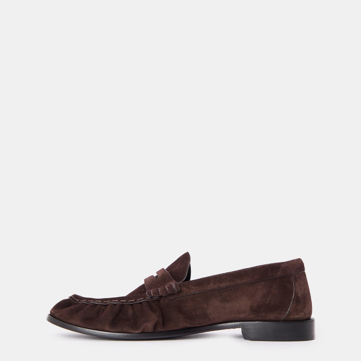 Saint Laurent Mens Le Supple Penny Loafers