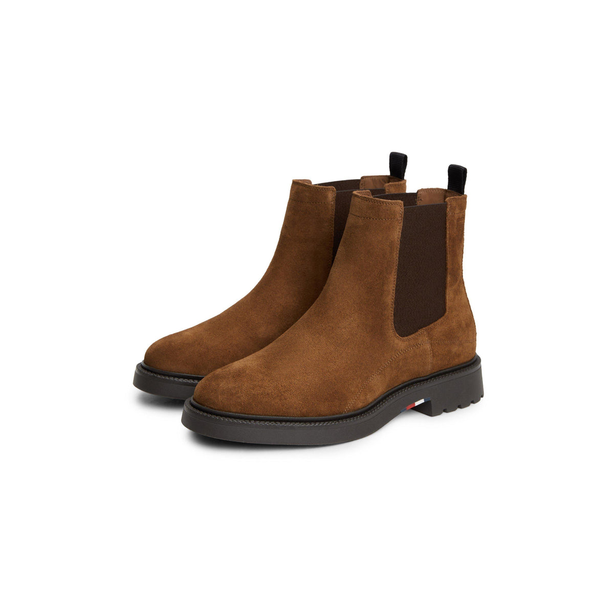 Tommy Hilfiger Men's Corporate Suede Chelsea Boots
