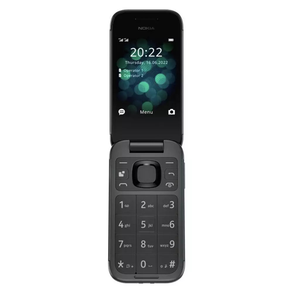 SIM Free Nokia 2660 Flip Mobile Phone - Black