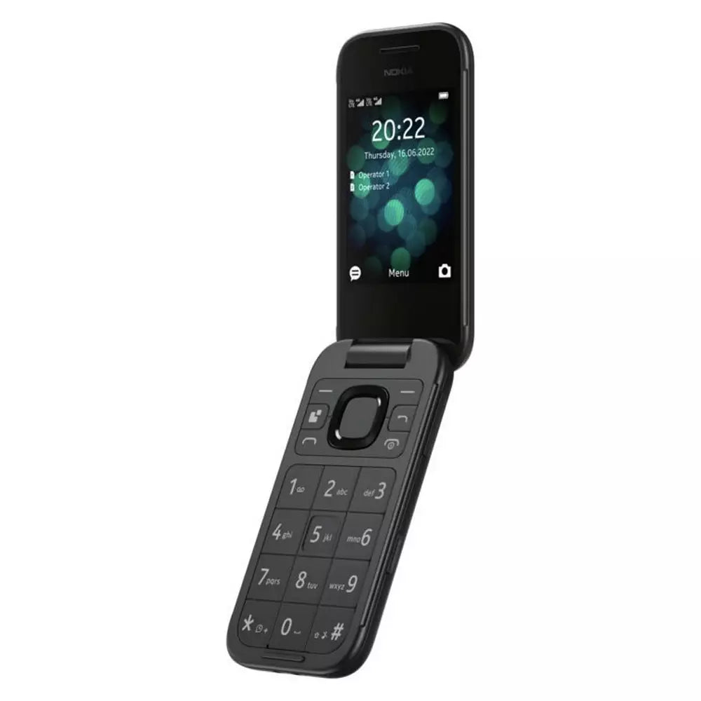 SIM Free Nokia 2660 Flip Mobile Phone - Black