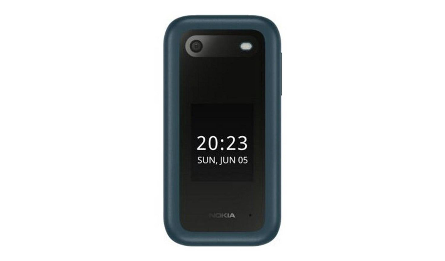 SIM Free Nokia 2660 Flip Mobile Phone - Blue