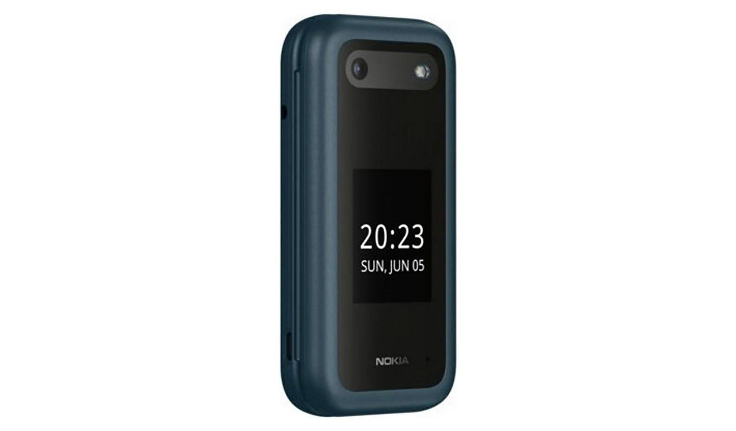 SIM Free Nokia 2660 Flip Mobile Phone - Blue