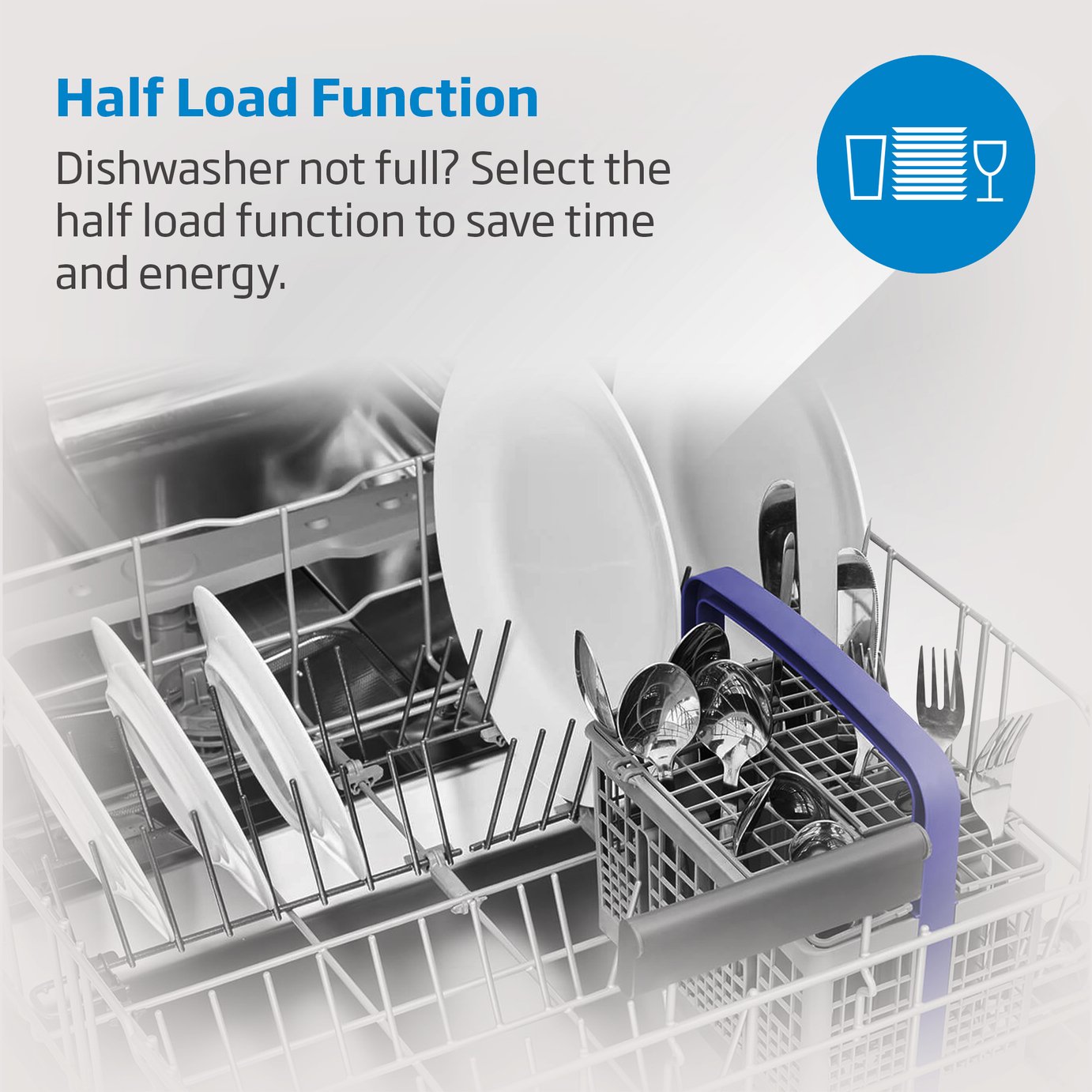 Beko DVN04320B Full Size Dishwasher - Black
