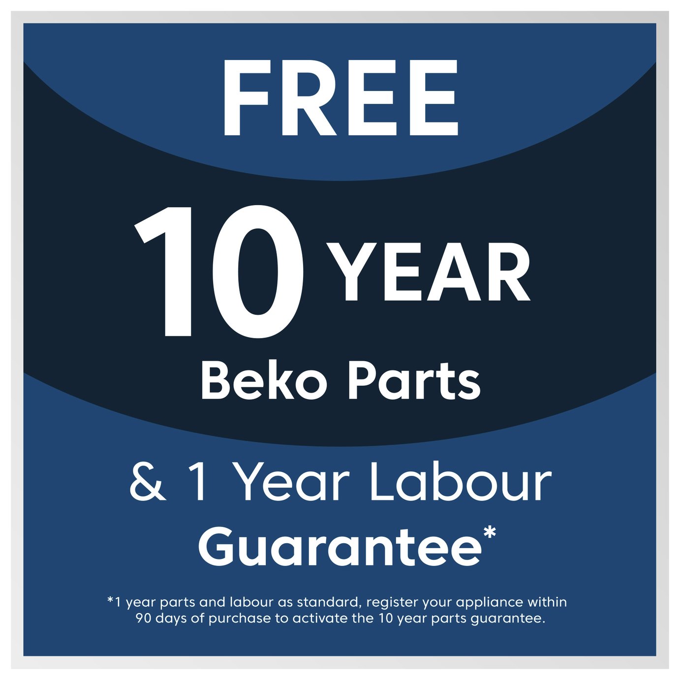 Beko DVN04320B Full Size Dishwasher - Black